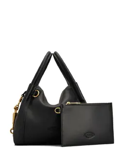 Tod's logo-stamp leather tote bag 28726405