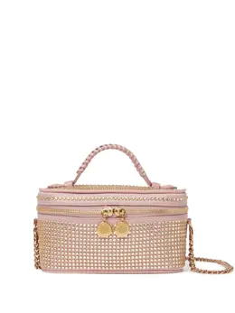 Сумка через плечо с кристаллами Stella McCartney, розовый 26874401 | розовый
