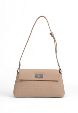 Сумка Calvin Klein с принтом, бежевый 95479 | beige