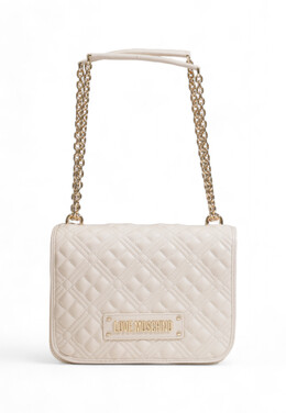 Сумка Love Moschino стеганая, бежевый 95656 | beige