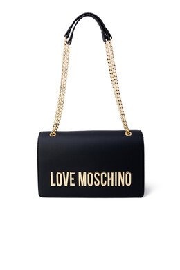 Сумка Love Moschino на цепочке, черный 90525 | black