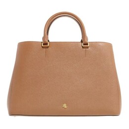 Сумка hanna 37 satchel large lauren Lauren Ralph Lauren, коричневый a0203370 | cognacbraun