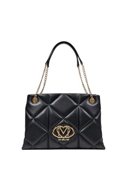 Сумка Love Moschino сэтчел стеганая, черный 99055 | black