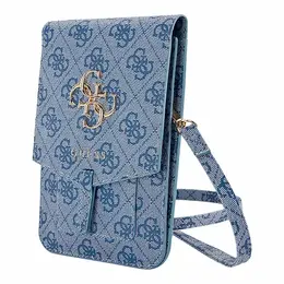 Сумка кросс-боди Guess, фактура гладкая, blue 103192073995