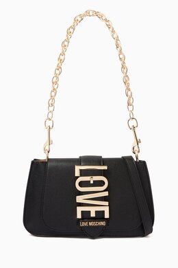 Love Moschino Lovebug Shoulder Bag in Faux Leather 217949939_2709