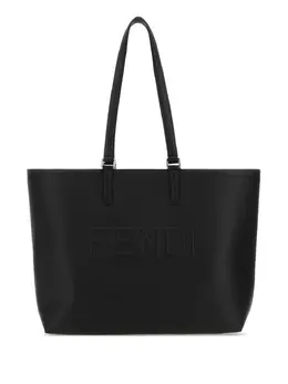 Кожаная сумка-тоут Fendi, черный 25282156 | черный