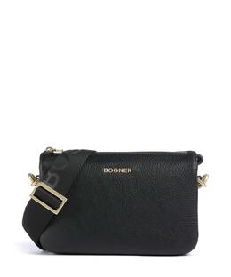 Сумка через плечо Wallis taja из зерненой яловой кожи Bogner, черный 4190001839-900 | schwarz