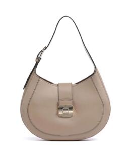 Сумка-Ведро Club 2 м из зерненой кожи Furla, коричневый wb01230-bx0053-1257s | taupe