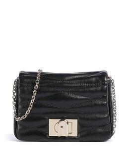 Мини-Сумка на плечо 1927 из мягкой зернистой кожи Furla, черный we00735-bx3221-o6000 | schwarz