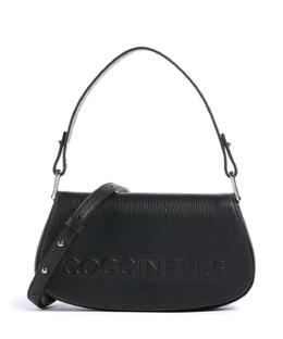 Сумка через плечо Myrtha из зерненой кожи Coccinelle, черный e5qbb520101-001 | schwarz