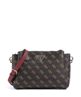 Сумка на плечо Noelle q с логотипом из искусственной кожи Guess, коричневый hwql7879120-bro | dunkelbraun