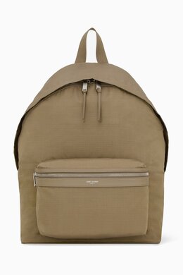 Saint Laurent City Backpack in Nylon Ripstop & Leather 217888907_15