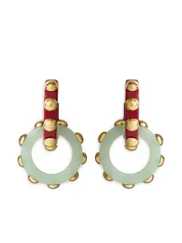 La Doublej Double Hoop earrings 27860197
