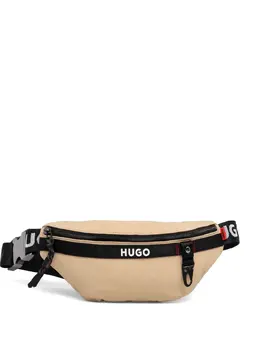 Hugo contrasting-logo belt bag 28700355
