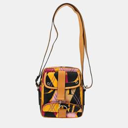 Christian Dior Multicolor Argyle Check Shoulder Bag 1112326