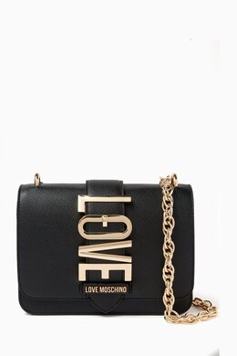Love Moschino Lovebug Shoulder Bag in Faux Leather 217949941_2709