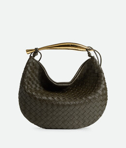 Сумка через плечо Bottega Veneta, нейтральный/серо-зеленый 754988vcpp13387 | нейтральный серо-зеленый