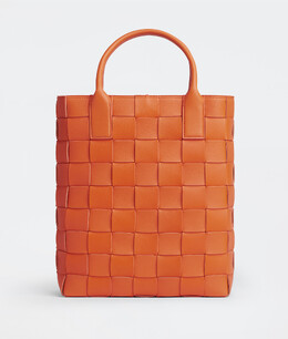 Сумка-шоппер Bottega Veneta, карамельный/светло-оранжевый 606005vmay37468 | карамельный / светло-оранжевый