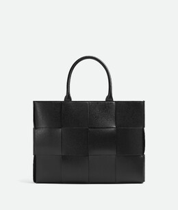 Маленькая сумка Arco с востока на запад Bottega Veneta, черный 766954vb1k08480 | черный