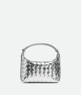 Сумка-мини Bottega Veneta 754443v4p118101 | серебро