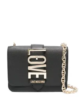 Сумка через плечо с логотипом Love Moschino, черный 28592927 | черный