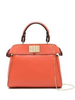 Мини-сумка на плечо Peekaboo Fendi, оранжевый 27512473 | оранжевый