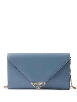 Prada mini Saffiano leather clutch bag 28893402