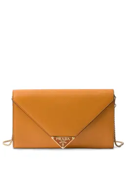 Prada mini Saffiano leather clutch bag 28893397