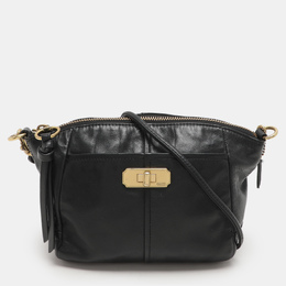 Coach Black Leather Crossbody Bag 1113601