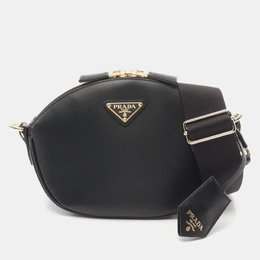 Prada Black Leather Shoulder Bag 1111545