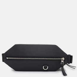 Loewe Black Classic Calf Leather Convertible Sling Bag 1111218
