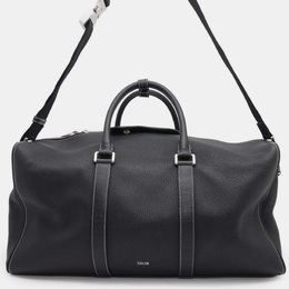 Christian Dior Black Leather Rango Travel Shoulder Bag 1111179