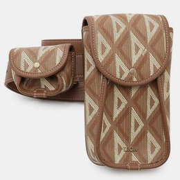 Christian Dior Brown PVC Hit the Road Waist Bag 1111176