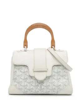 Goyard 2019 Mini Goyardine Saigon Souple satchel 28977407