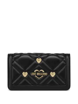 Стеганая сумка через плечо Love Moschino, черный 26635149 | черный