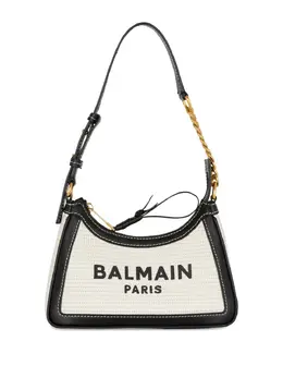 Balmain Raffia B-Army shoulder bag 28671700