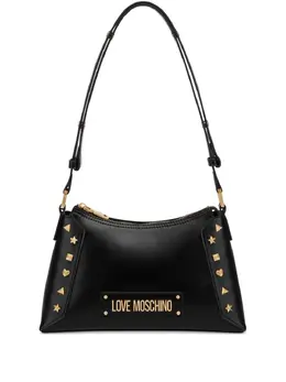 Love Moschino logo-lettering shoulder bag 27693877