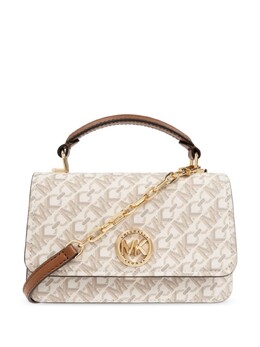 Michael Kors сумка-тоут с монограммой и логотипом, нейтральный цвет 32t4gd8c5b | нейтральный цвет