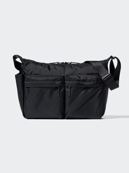 Сумка через плечо с несколькими карманами Uniqlo, цвет 09 черный 479577 | 09 black