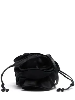 Magda Butrym Magda Black Satin Shoulder Bag 77izi8005-qkxbq0s1