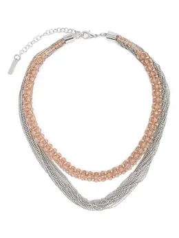 Peserico micro-crystals necklace 28673462