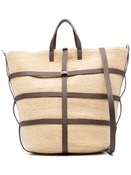 Peserico braided tote bag 28673369