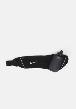 Поясная сумка FLEX STRIDE BOTTLE BELT 354ML UNISEX Nike, цвет black/black/silver n1244e19z-q11 | black/black/silver