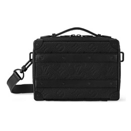 Сумка Louis Vuitton Handle Soft Trunk Taurillon Monogram, черный m59163