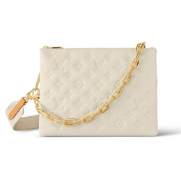 Сумка Louis Vuitton Coussin PM, светло-бежевый m21262 | cream