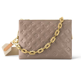 Сумка Louis Vuitton Coussin PM, серо-коричневый m21263 | taupe