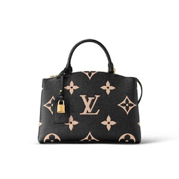 Сумка Louis Vuitton Petit Palais, черный/бежевый m58913 | black/beige