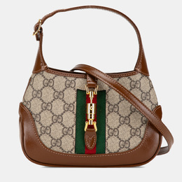 Gucci GG Supreme Canvas Mini Jackie 1961 Crossbody Bag 1113008