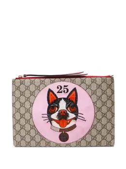 Gucci 2016-2023 GG Supreme Bosco clutch bag 29042689