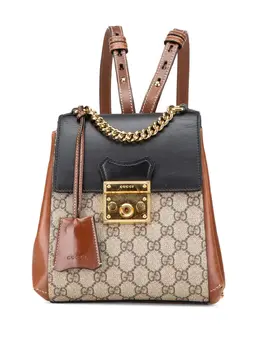 Gucci 2000-2015 GG Supreme Padlock backpack 29285208